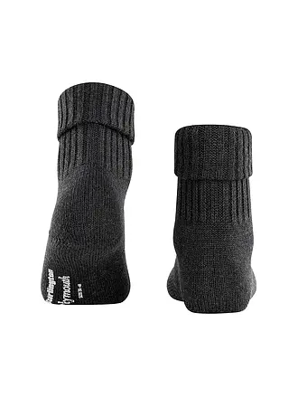 BURLINGTON | Chaussettes femme PLYMOUTH 36-41 blanc laine | grau